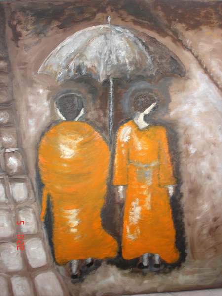 Munker i Laos