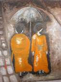 Munker i Laos